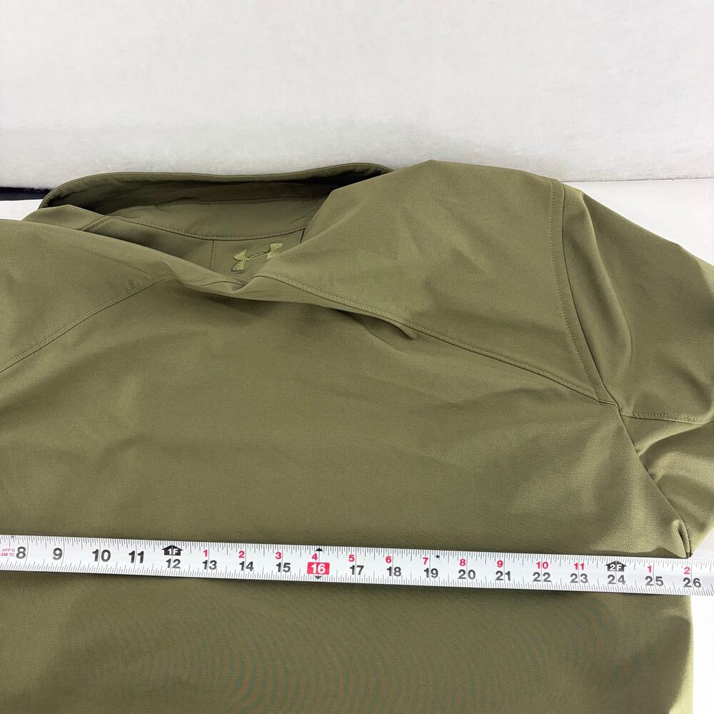 Under Armour Tactical Performance Long Sleeve Button Down Shirt Olive Green 3XL - Picture 5 of 16